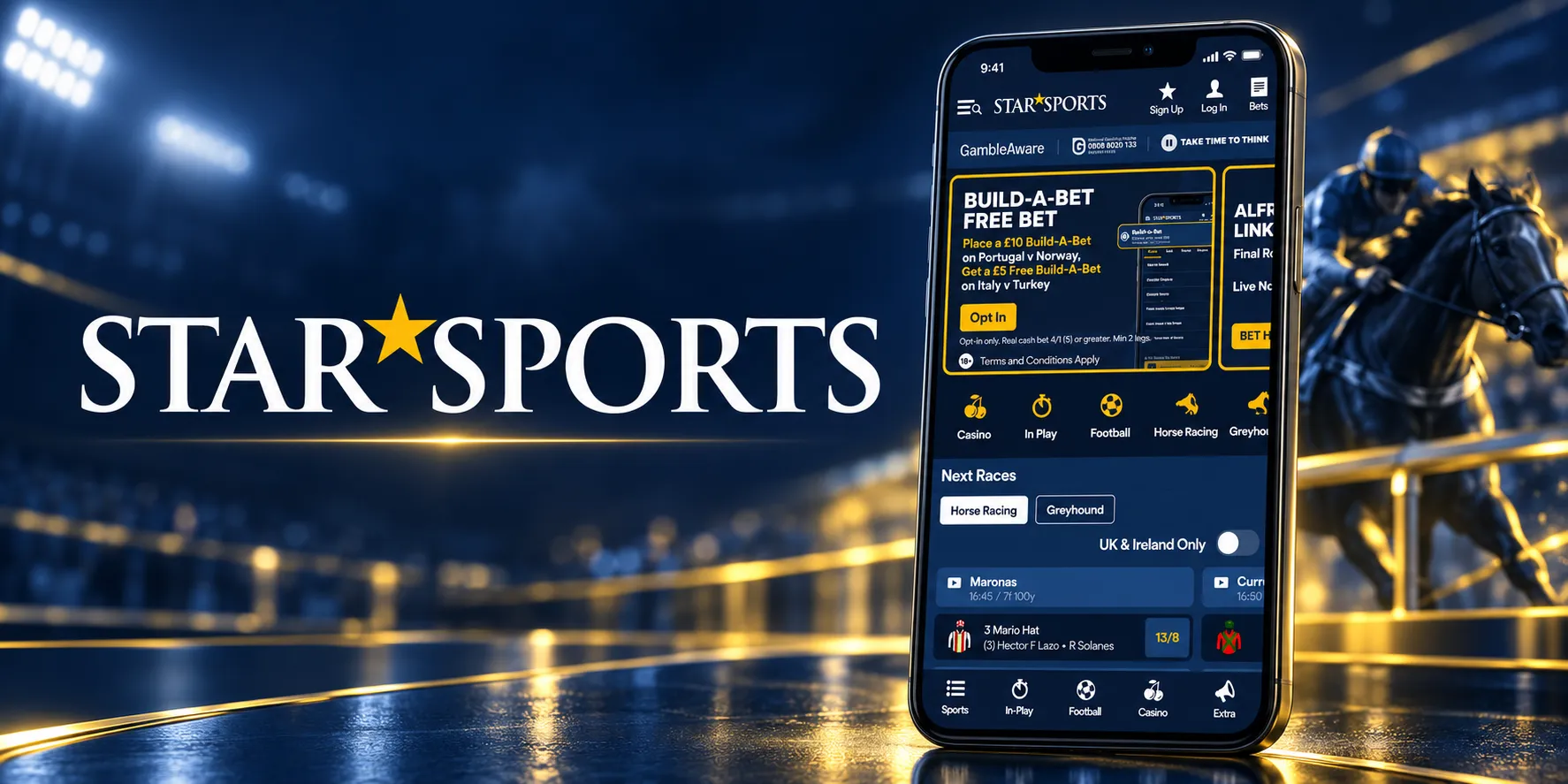 StarSports Casino App Screenshot